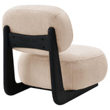 Duffie - Upholstered Armless Accent Chair - Camel by CoasterEveryday | Bel Furniture