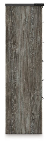 Frandern - Gray - Five Drawer Chest by Signature Design by Ashley® | Bel Furniture