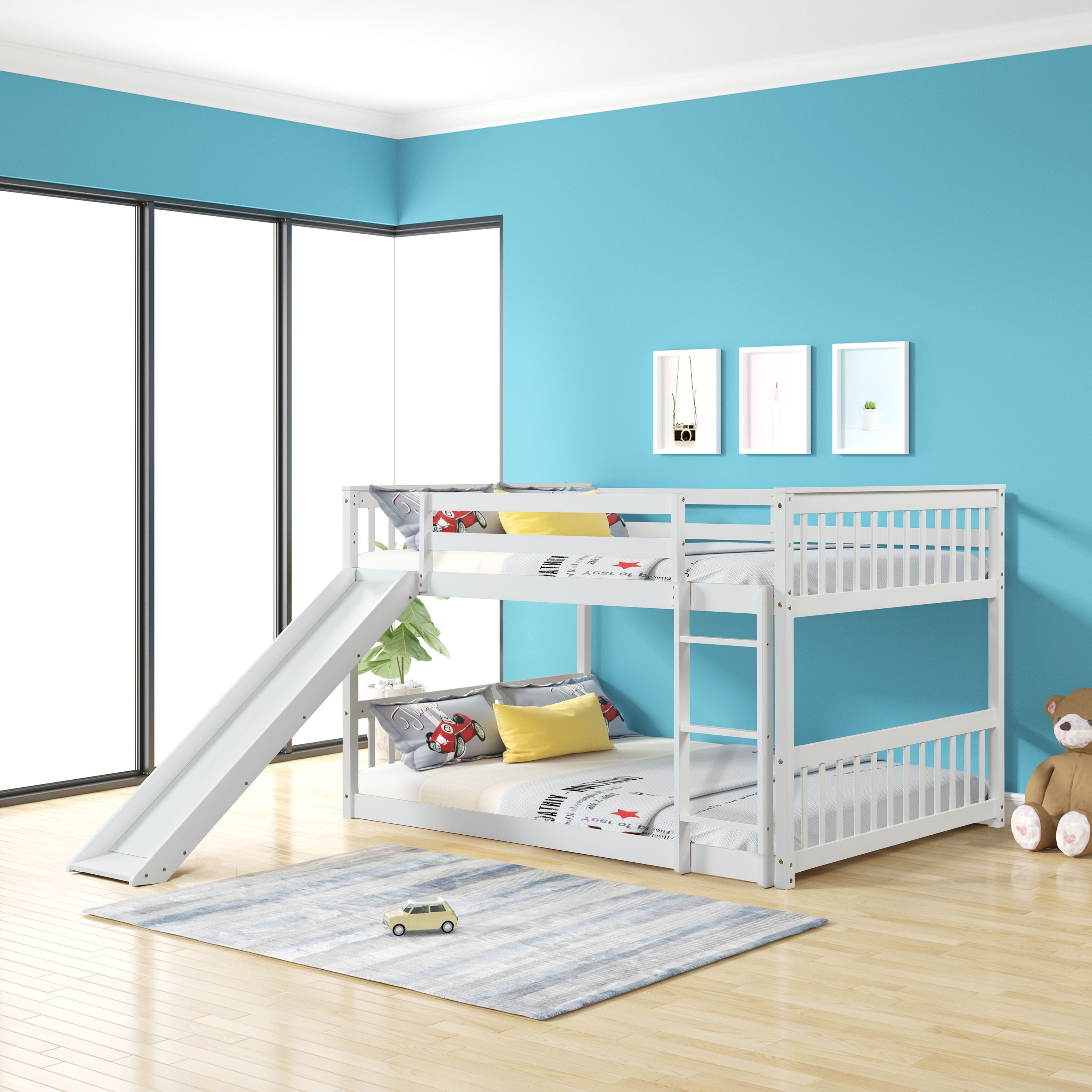 Bunk Bed With Slide And Ladder