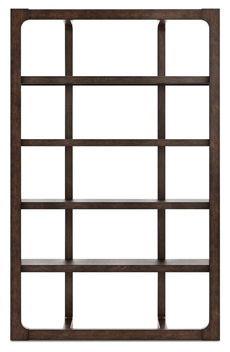 Breckington - Dark Brown - Bookcase by Signature Design by Ashley® | Bel Furniture