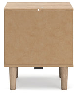 Cielden - Two-Tone - One Drawer Night Stand by Signature Design by Ashley® | Bel Furniture