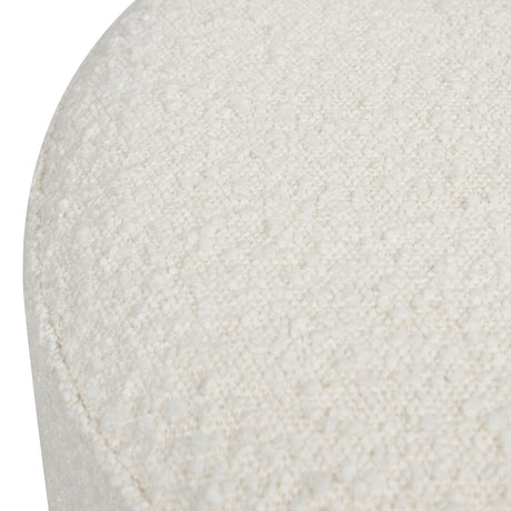 Fuji - Oversized Round Storage Ottoman by Jennifer Taylor Home | Bel Furniture