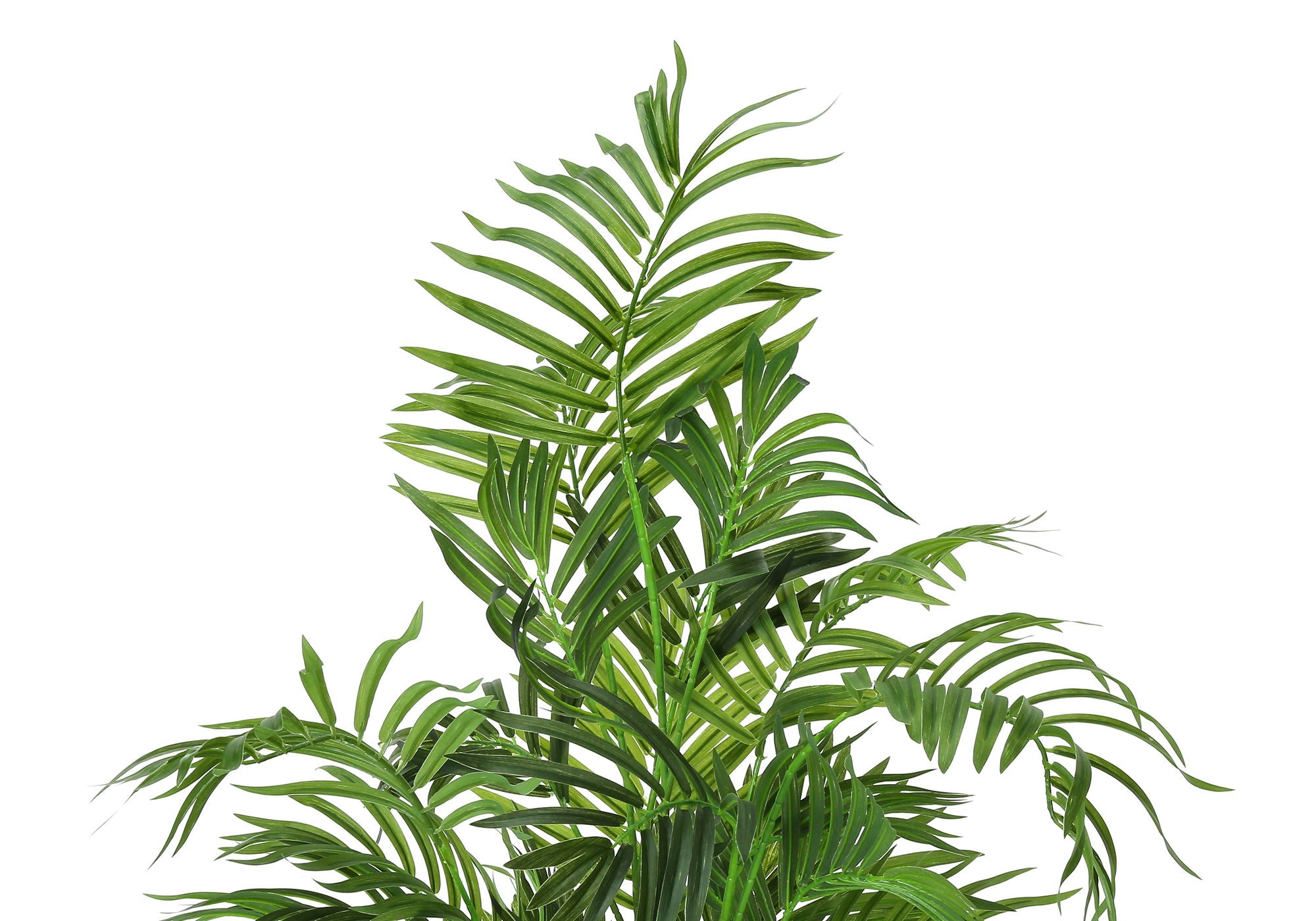 47" Tall, Artificial Plant, Areca Palm Tree, Indoor, Faux, Fake, Floor, Greenery, Potted, Real Touch, Decorative - Green / Black