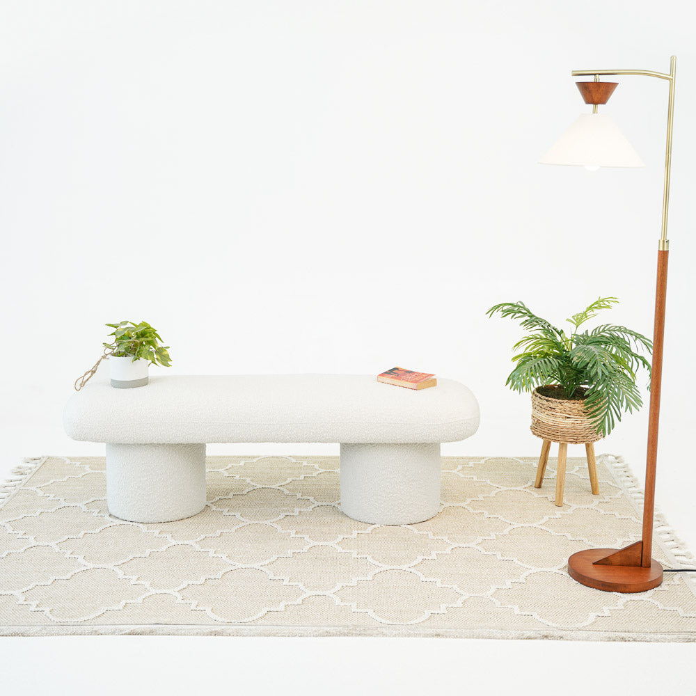 Randolph - Bench - Ivory