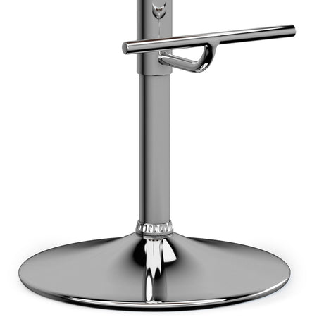 Amery - Mid Century Modern Adjustable Swivel Bar Stool by Simpli-Home | Bel Furniture