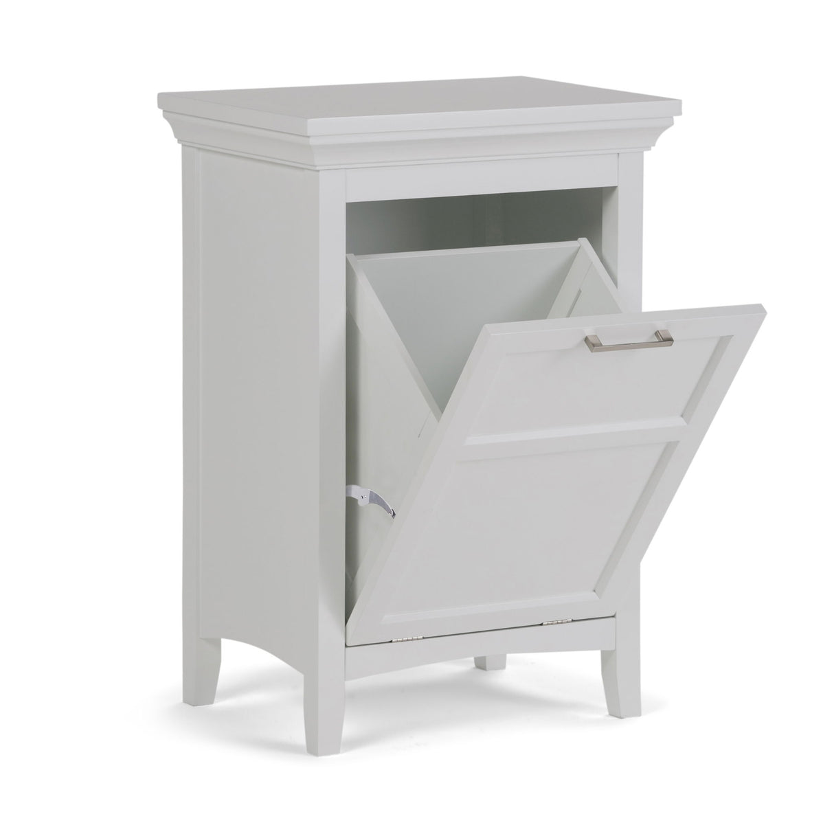 Avington - Laundry Hamper - Pure White by Simpli-Home | Bel Furniture