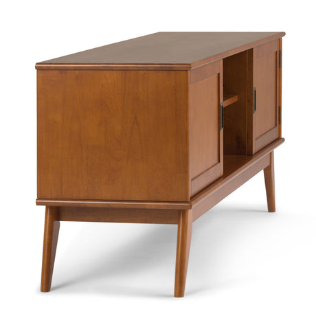 Draper - Handcrafted Mid Century Low TV Media Stand - view 49