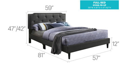 Button Tufted Bed Charming For Cozy Spaces - view 93