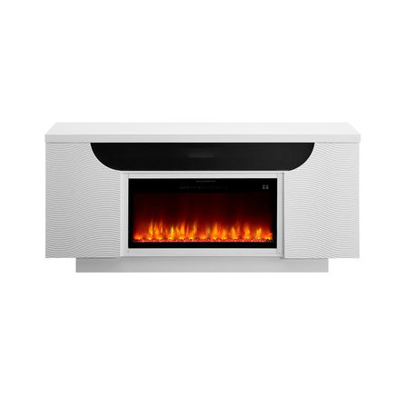 Alessia - Electric Fireplace With Multi Color LED And Flame Settings - view 14