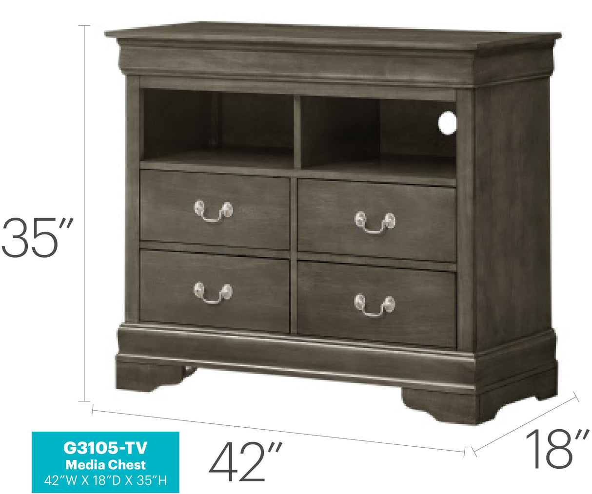 Media Storage Unit Timeless