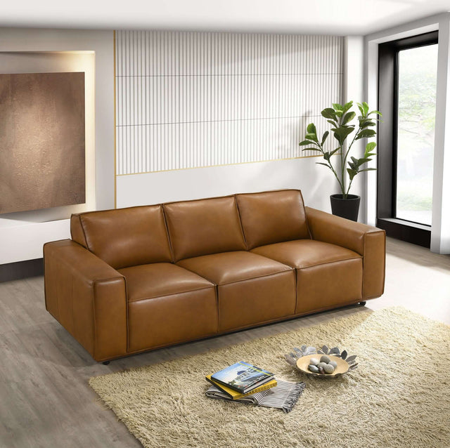 Hanky - Sofa - Brown / Tan by Ashcroft Furniture | Bel Furniture