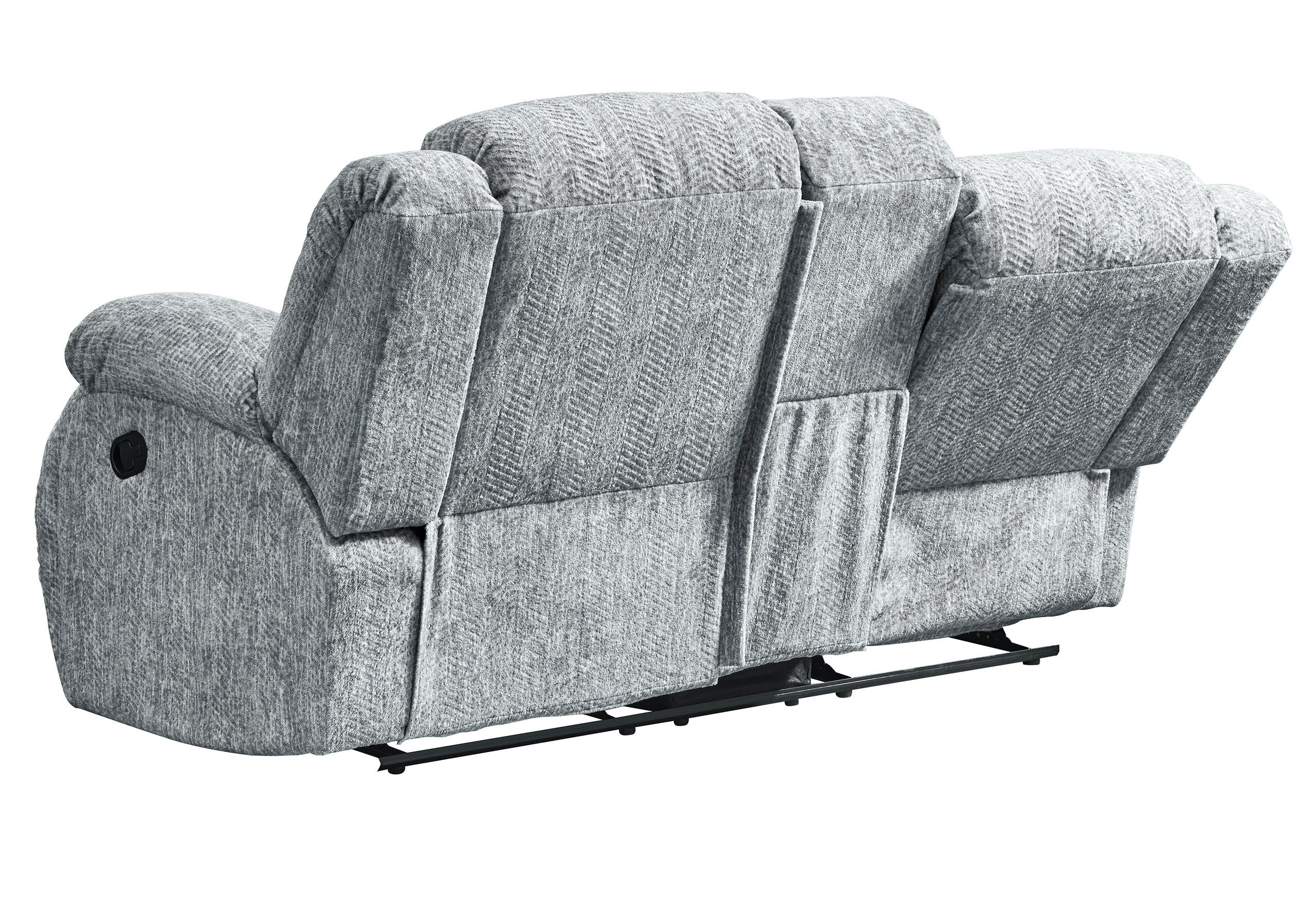 Stonic - Reclining Sofa And Loveseat - Gray