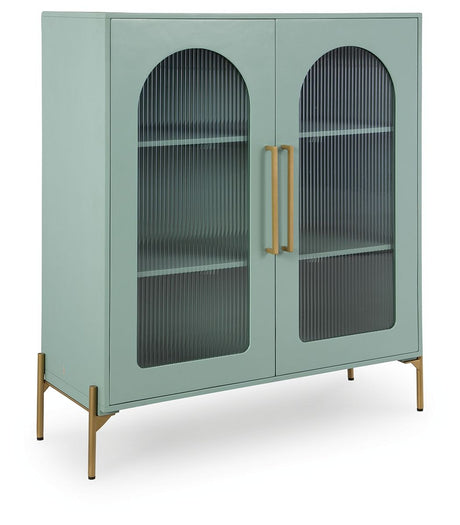 Adwen - Light Green - Accent Cabinet by Signature Design by Ashley® | Bel Furniture