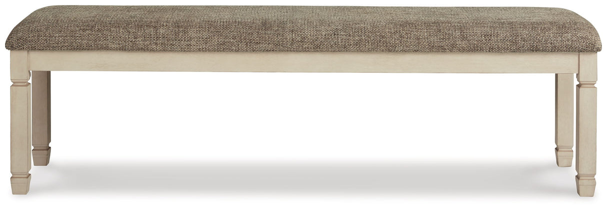 Bolanburg - Extra Large UPH DRM Bench - Brown / Beige