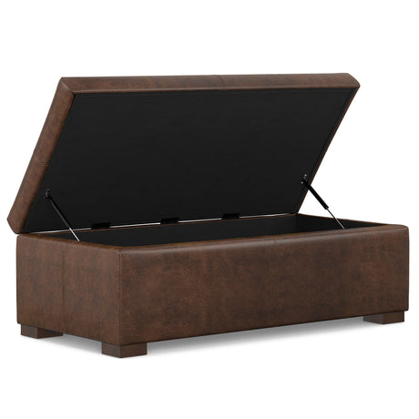 Gabbie - Coffee Table Upholstered Storage Ottoman - view 33