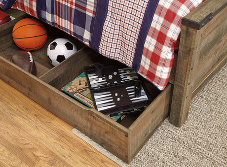 Trinell - Bookcase Storage Bed by Signature Design by Ashley® | Bel Furniture
