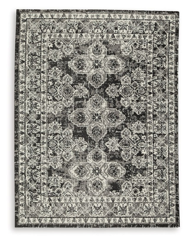 Glennisman - Rug Black by Signature Design by Ashley® | Bel Furniture