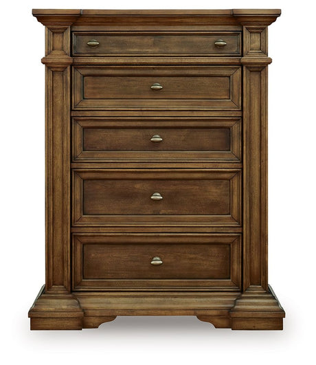 Frantanna - Five Drawer Chest - Brown - view 6