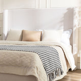 Harper - Tall Headboard Upholstered Bed / High Headboard / Elegant Simplicity / No Box Spring Needed