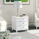 Dauphin - 3 Drawer Accent End Table by Jennifer Taylor Home | Bel Furniture