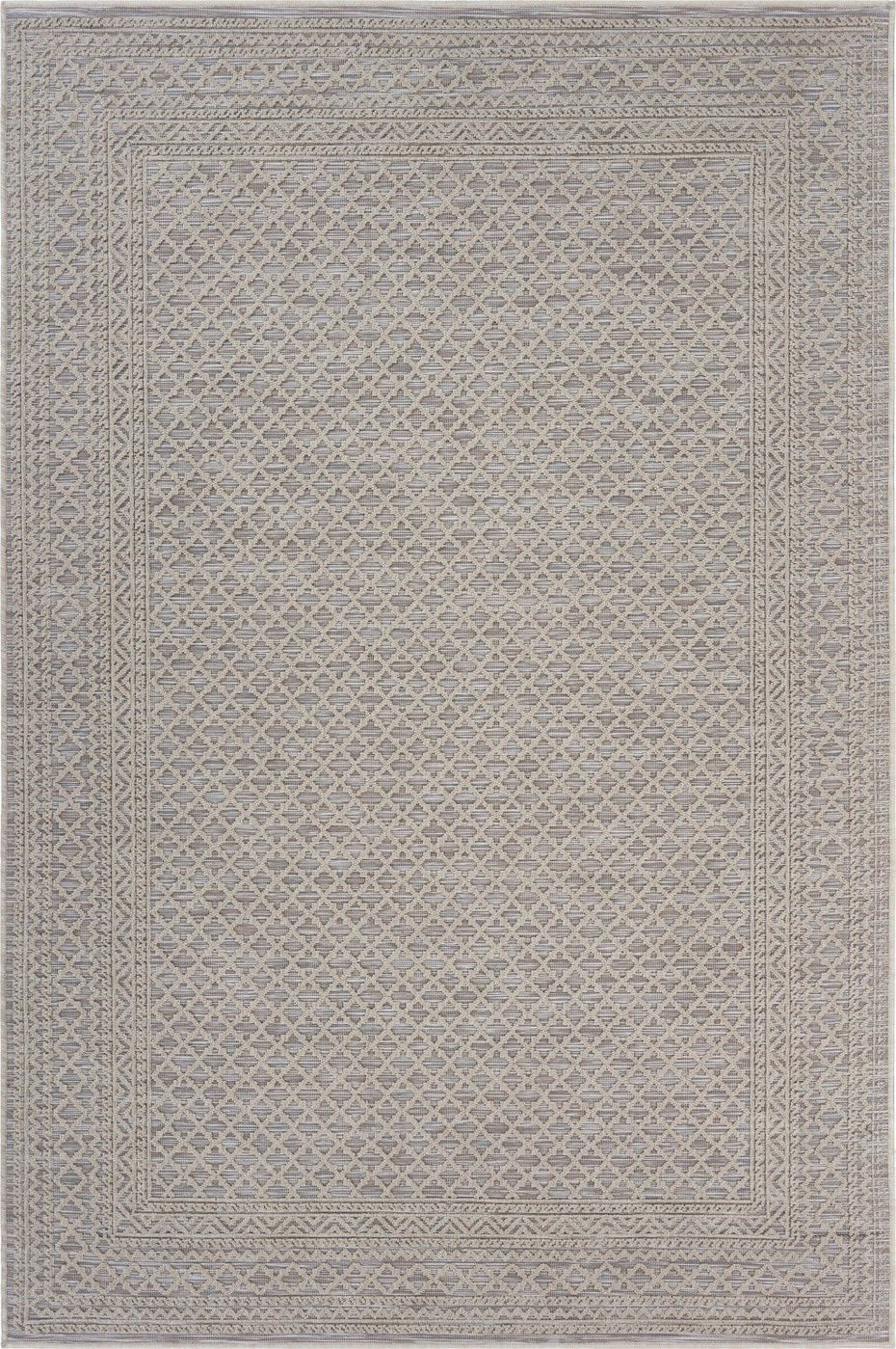 5' X 7' Indoor & Outdoor Area Rug - Gray