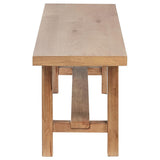 Middleton - Wood Backless Dining Bench Natural - Brown by Coaster Fine Furniture | Bel Furniture