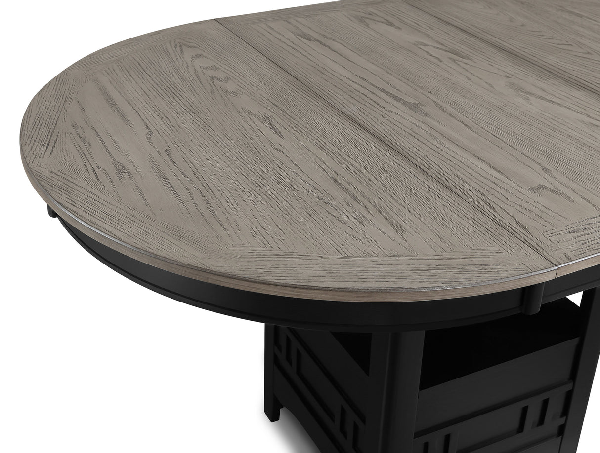 Hartwell - Counter Height Table - Light Gray by Crown Mark | Bel Furniture