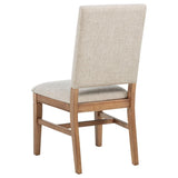Middleton - Upholstered Dining Side Chair Beige (Set of 2) - Natural by Coaster Fine Furniture | Bel Furniture