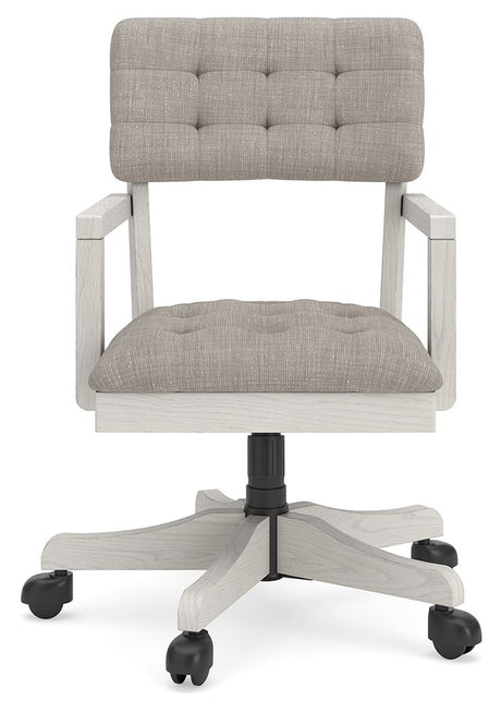 Robbinsdale - Home Office Desk Chair - Antique White - view 7