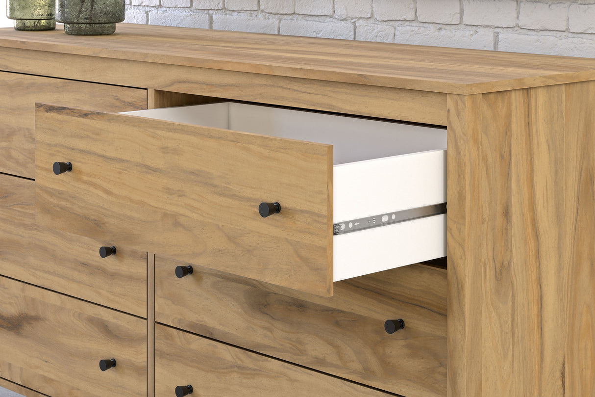 Bermacy - Light Brown - Six Drawer Dresser by Signature Design by Ashley® | Bel Furniture