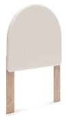 Arloster - Upholstered Panel Headboard White by Signature Design by Ashley® | Bel Furniture