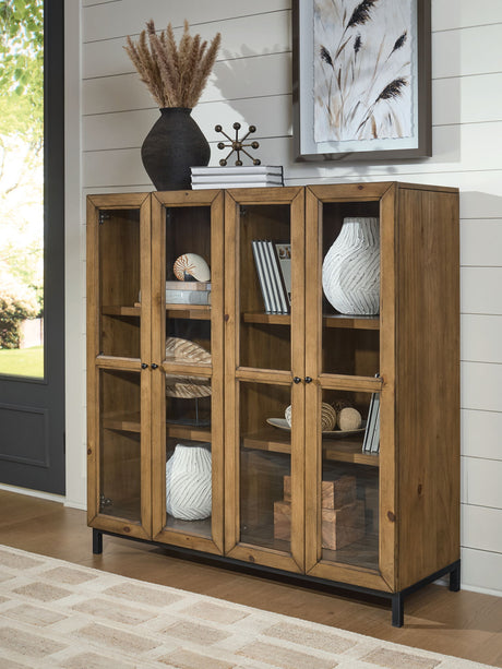Wrenridge - Accent Cabinet - Gray Brown - view 7