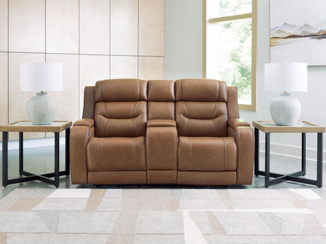 Knightington - Power Reclining Loveseat With Audio Seating - view 22