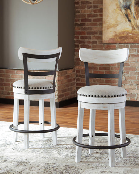 Valebeck - Full Back Swivel Stool - view 18