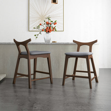 Hester - Upholstered, Square Bar Chair (Set of 2) - view 15