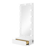 Elisa - Narrow Tall Mirror With Speaker And Drawer