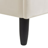 Aspen - Vertical Tufted Modern Headboard Platform Bed Set by Jennifer Taylor Home | Bel Furniture