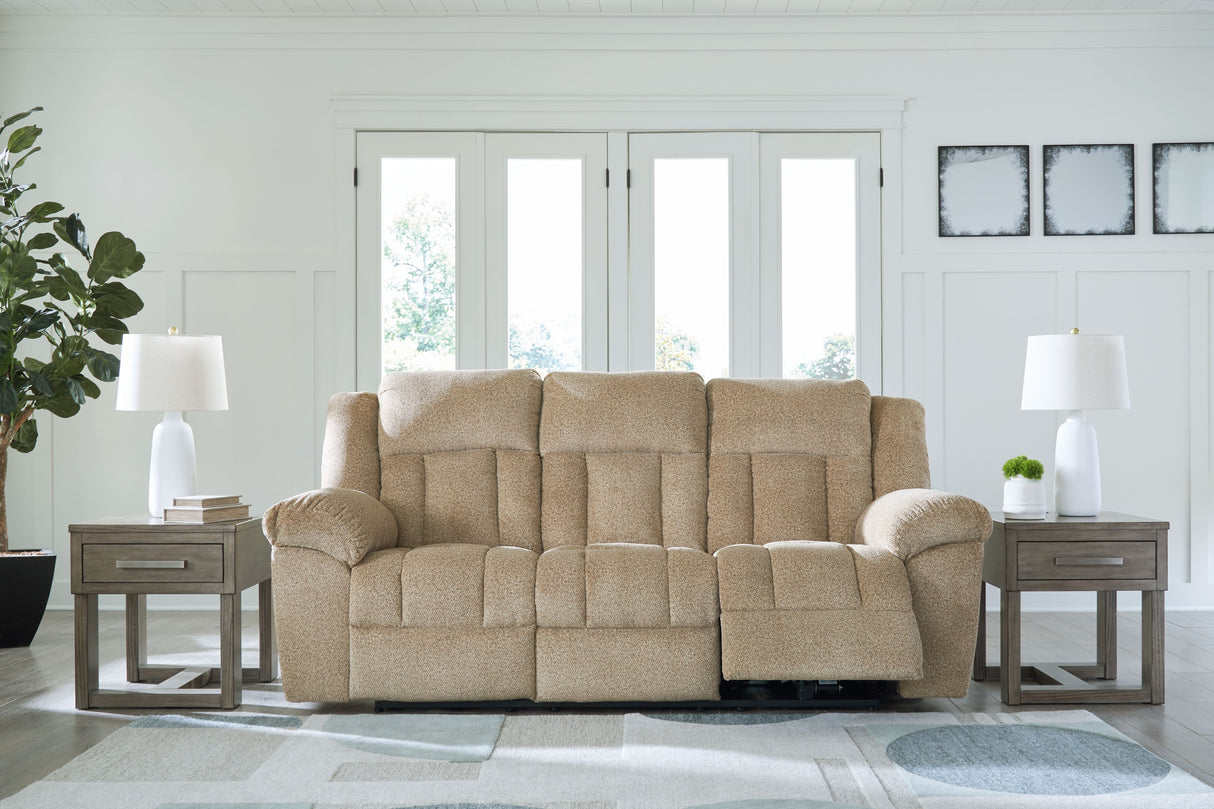 Tip-off - Power Reclining Sofa With Adj Headrest by Signature Design by Ashley® | Bel Furniture