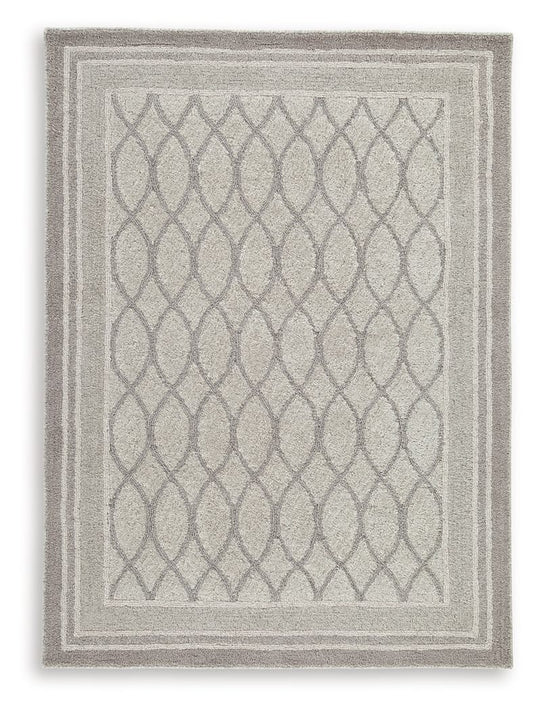 Wimney - Rug Gray 8' x 10' by Signature Design by Ashley® | Bel Furniture