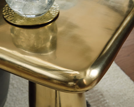 Dallenburg - Accent Table - Gold Finish - view 4