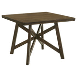 Canfield - Square Counter Height Dining Table - Brown by Coaster Fine Furniture | Bel Furniture