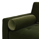 Nicholas - Mid-Century Modern Sofa - Olive Green by Jennifer Taylor Home | Bel Furniture