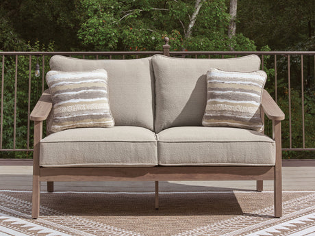 Harmony Headlands - Loveseat With Cushion - Natural / Gray - view 4
