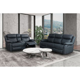 Blanche - Console Reclining Loveseat With LED Lights And Speakers