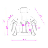 Duran - Power Reclining Set With Power Headrest