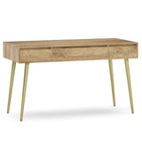 Jager - Desk - Natural by Simpli-Home | Bel Furniture