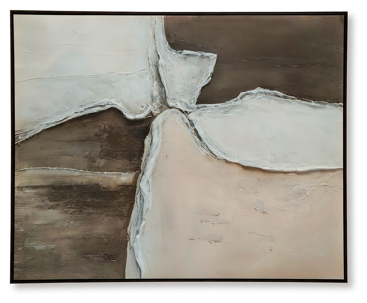 Junward - Brown / Tan / White - Wall Art by Signature Design by Ashley® | Bel Furniture
