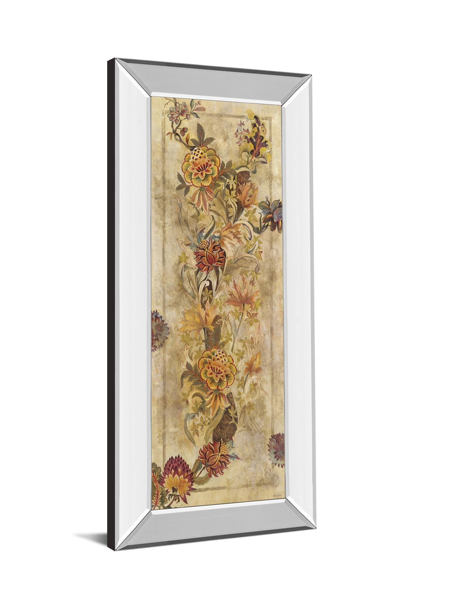 Fleur Delicate Il By Georgie - Framed Print Wall Art - Beige