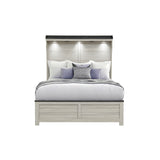 Augusta - Bed With Lit Headboard