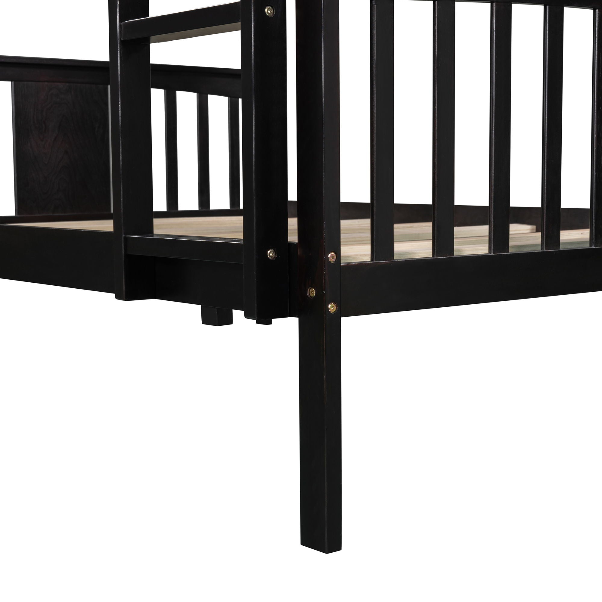 Bunk Bed With Ladder For Bedroom, Guest Room Furniture